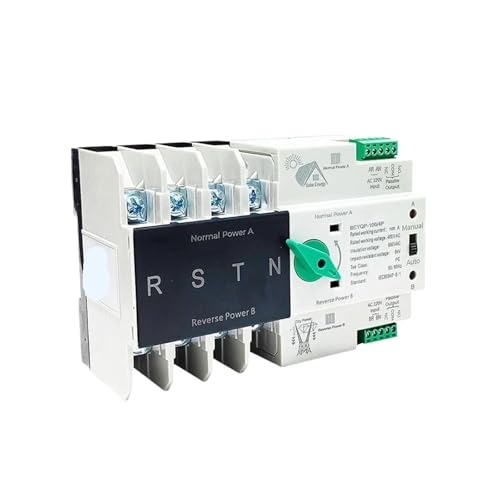Alimentation sans interruption avec le commutateur de transfert automatique 4P 125A 110V