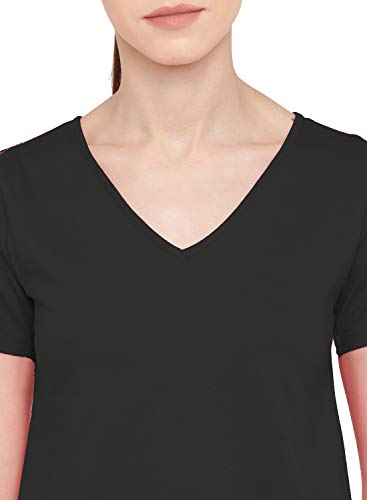 Image of A.T.U.N. (ALL THINGS UBER NICE) Women's Cotton Relaxed Fit Sleepwear Set | Tees with Shorts Set
