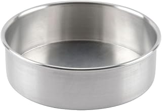 8-Inch Round Aluminum Cheesecake Pan with Removable Bottom, 2-Inch Deep, Oven Safe, for Cakes, Tarts, Quiche Pan