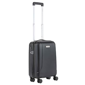 CarryOn Skyhopper Handbagage Koffer 55cm | Handbagagetrolley TSA-slot | Okoban Registratie | Zwart