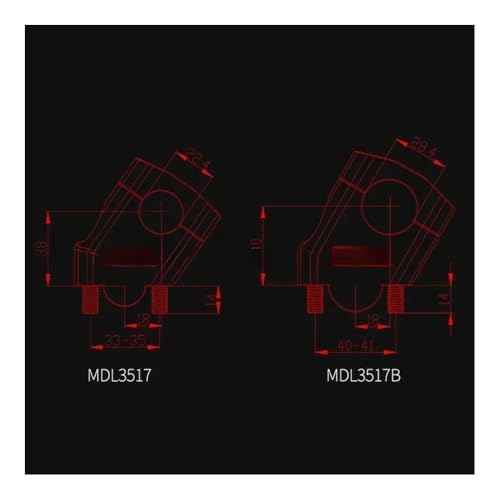 Abrazadera universal para manillar de motocicleta en rutas largas 6