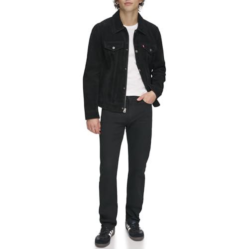 Image of Levi's Men's Faux Leather Classic Trucker Jacket