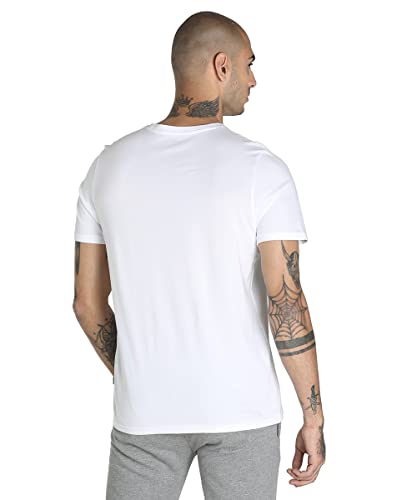 Image of Puma Men's Letter Print Fitted T-Shirt