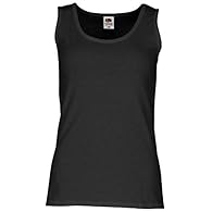 Ladies Valueweight Vest 61-376-0 Neck and arm holes in the same colour. Feminine fit with side seams. Higher mesh density for better printability. Weight: white - 160 g/m² coloured - 165 g/m².