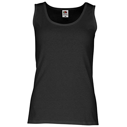 Fruit of the Loom Ladies Feminine Fit Sleeveless Vest T Shirt