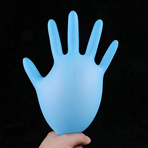 Swiftgood Gummi-Nitrilhandschuhe, 22,9 cm, Einweghandschuhe, Reinigung, Arbeitshandschuhe, 50/100 Stück – Bild 6