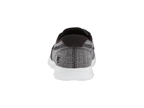 Image of Skechers Women's Go Walk Lite Textile Boat Shoe, Lite Isla Black White, 5.5 UK Wide