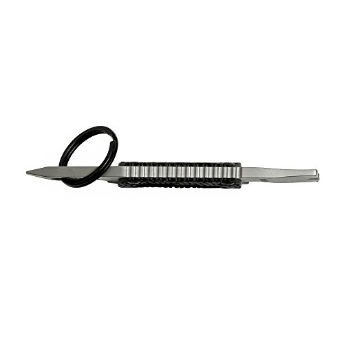 Kershaw PT-2 Compact Key Chain Pry Tool (8810X), Bottle Opener, 2 Screwdriver Tips, Pliver, 3 Wire Scrapers, 3 Hex Drives, 8Cr13MoV Stainless Steel, 0.8 oz, 3.75" Overall Length