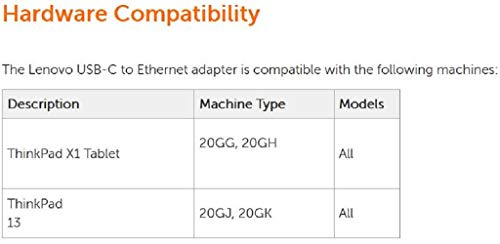 Lenovo USB-C to ethernet adaptor, black - Image 2