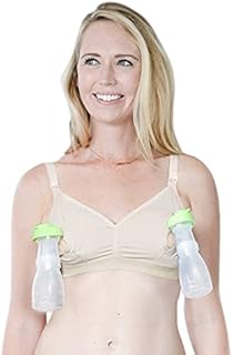 The Dairy Fairy - Handsfree Pumping and Nursing Bra, Everyday Bra, Sleep Nursing Bra, Pumping and Nursing Bra in One, Hands Free Pumping Bra That Fits All Breast Pumps