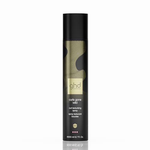 ghd - Spray Texturisant Boucles ghd Curls Gone Wild - Protège de la chaleur jusqu'à 230°C - Apporte Volume et Texture à vos boucles - Coiffure Longue Tenue...