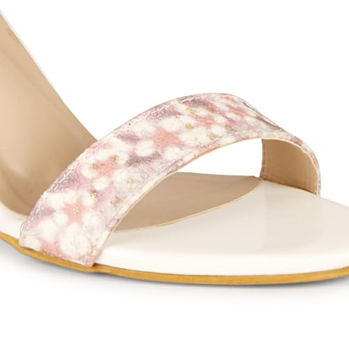 Image of Block Heel For Woman Comfortable Pumps for Office, Party and Formal Occasions Buckled Ankle Strap Heeled Sandals