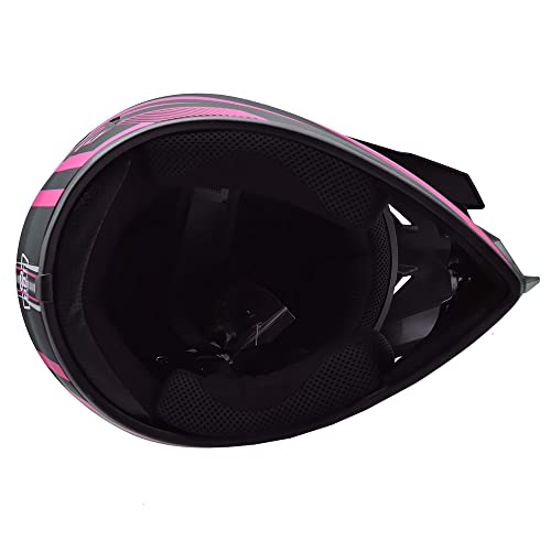 Adult 4 Wheeler Helmet, Motocross Helmet DOT/FMVSS-218 Certification Comfortable and Breathable Full Helmets for Locomotives Used in All Seasons - Image 6