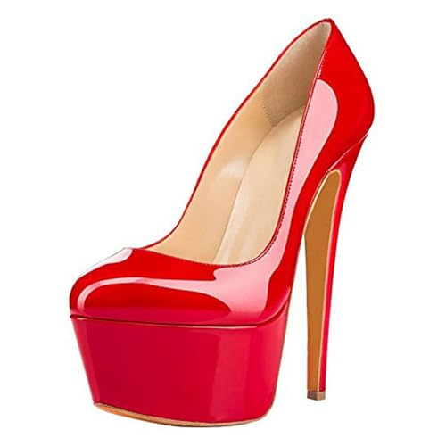 Escarpins léopard LiChA à plateforme et talons hauts pour femmes