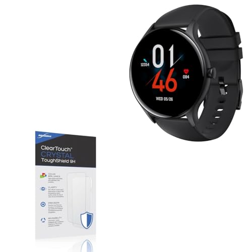 BoxWave Screen Protector Compatible With Cubot C9 - ClearTouch Crystal ToughShield 9H (2-Pack), Clear 9H Tough Flexible Film Screen Protector