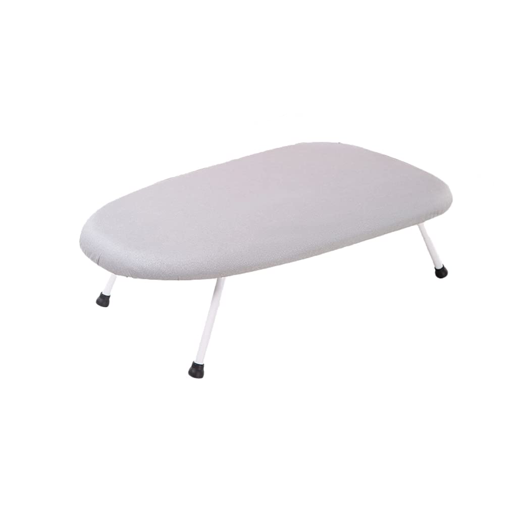 Esta Tabla de Planchar Plegable, Tabla de Planchar pequeña, Tabla de Planchar portátil de Escritorio, Mini Tabla de Planchar compacta Que Ahorra Espacio, Soporte para Planchar Ropa (A)