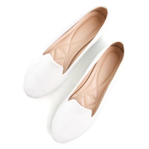 Image of SAILING LU Women Round Toe Comfortable Ballet Flats | Shoes for Women, Dressy, Slip-ons, Loafers