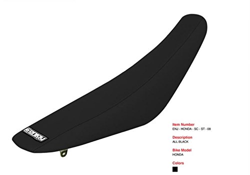 Enjoy Mfg Seat Cover - Compatible Fit for 2004-2025 Honda CRF 50 CRF50 - All Black Standard #106