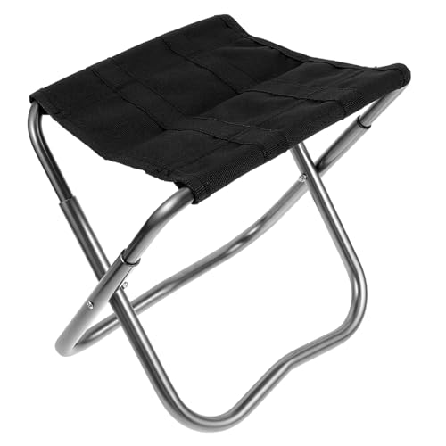 Amosfun Portable Folding Camping Stool Lightweight Bench Ergonomic Design Versatile Use for Fishing Outdoor Activities and Home Capacity
