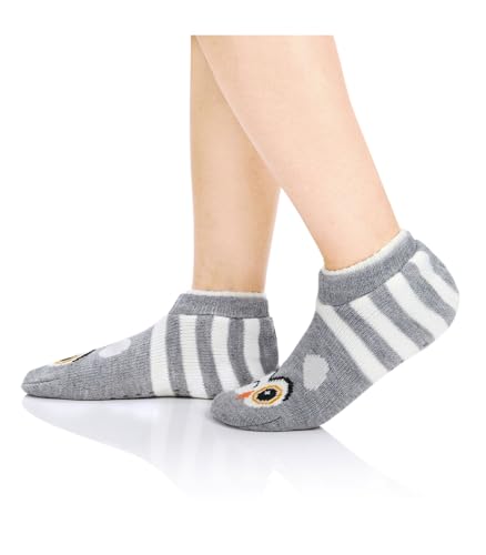 Image of American Trends Slipper Socks for Women Non Slip Christmas Socks Comfy Warm Winter Grippy Socks with Grippers