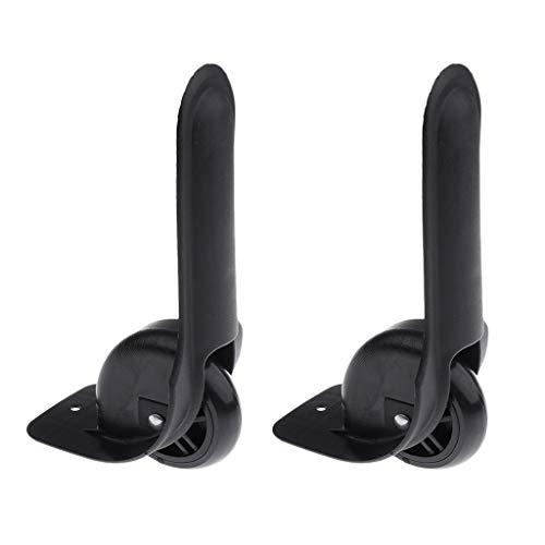 AYXAMO Kofferrollen 3 Paar | Ersatzräder Für Trolley | Leise Gummiräder Universal