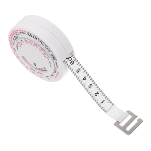 TOVINANNA 1.5m Calculando Cinta Métrica Para Fitness Cinta Métrica Corporal De Comprobador De Imc Herramienta De Medición De Grasa Corporal De Seguimiento De Salud Para Pérdida De Peso