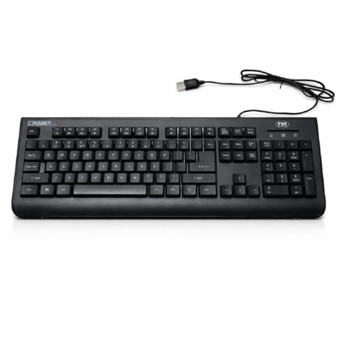 Image of TVS ELECTRONICS Champ HD -Heavy Duty keyboardUSB Wired Keyboard, Plug-and-Play, Multimedia Functions, Palm Rest, 10 Million Key Strokes