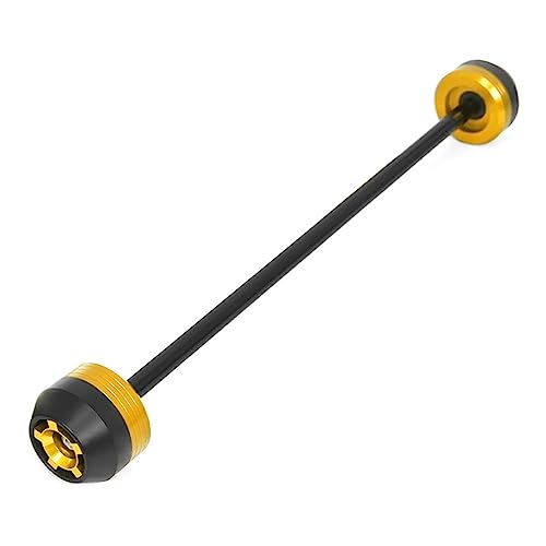 Motorrad Rahmen Sturzschutz for Kawasaki Z650 800 Z900 RS Z1000 750S/R Ninja 1000 650 VERSYS Motorrad Rahmen Slider Gabel Reifen Crash Pad Schieberegler Crash Schutz(Gold)