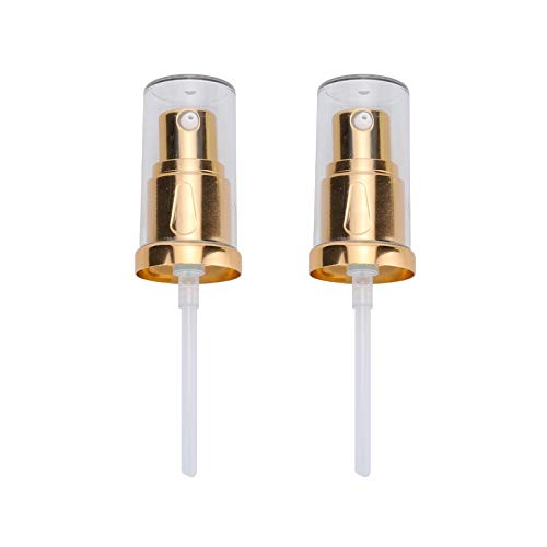 Sohynca 2Pcs Replacement Pump For Foundation Bottle Compatible With Both Double Wear And Mac(Gold Color) #TOP6