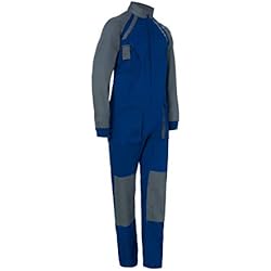 Ropa De Trabajo Monza Profesional MONZA OBREROL Funda de Trabajo Bicolor Manga Larga. con Cremallera. Soldador/Jardinero/Mecánico. Color Azul Gris Talla 56-58. Ref: 1128