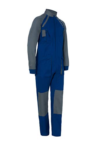 Funda de Trabajo Bicolor Manga Larga. con Cremallera. Soldador/Jardinero/Mecánico. Color...