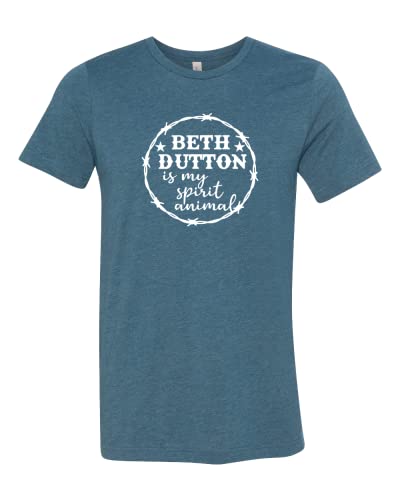 Beth Dutton Is My Spirit Animal, Beth Dutton Shirt, Dutton Ranch Shirt, Yellowstone TV Show Shirt, Yellowstone Ranch, Dutton T-shirt