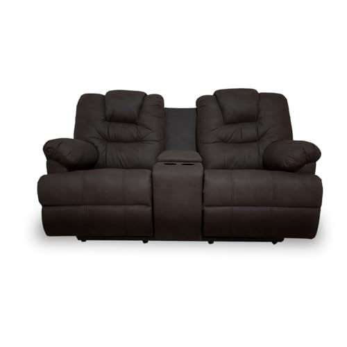 Catálogo para Comprar On-line Sofa Reclinable del mes. 50 Sofá Love Reclinable Ferrara Atlas 2 Plazas - Oxford, Sofá Reclinable de 2 Plazas con Función Relax y Reposapiés Retráctil, Ideal para Descansar.