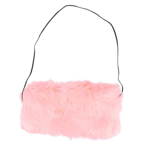 KICHOUSE Super Warm Pillow Faux Fur Hand Warmer Winter Accessory for Ladies Elegant Party