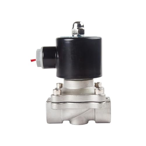 Vanne électrique 12V coupure automatique eau air filetée 1 pouce - 2