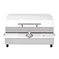 Kenyon G2 Portable Tabletop Electric Grill, 1440W Single Burner, Stainless Steel Body, Cast Aluminum Grate, UL Approved Grill For Indoor And Outdoor Use, Removable Lid, Dishwasher Safe, 120Volts