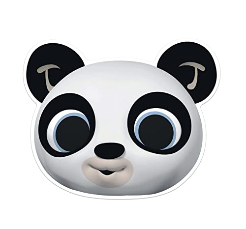 STAR CUTOUTS SM425 Pando Single Panda - Máscara facial de cartón