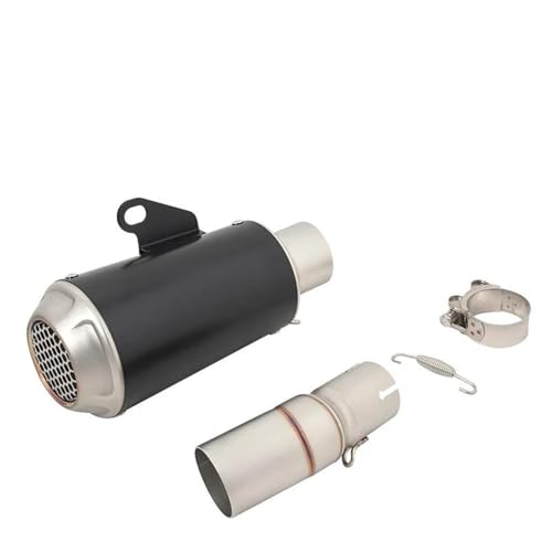 Tuyau de liaison intermédiaire de moto noir pour Ninja 400 et Z400