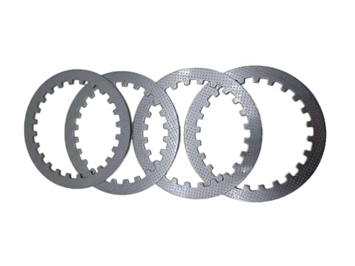 Plaque de friction d'embrayage en fibre et métal B523 haute résistance 4pcs