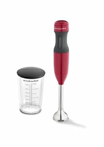 KitchenAid KHB1231 2-Speed Hand Blender, Empire Red - KHB1231ER