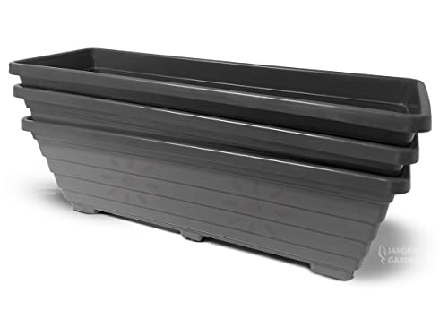 Vaso floreira vertical horta 24,5 litros 80cm plástico 1und