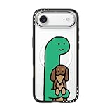 コンパクト iPhone Air ケース - Hold Me - クリア ブラック