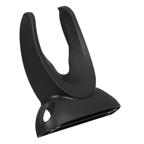 MALUGOGO Soporte para Lector de Código de Barras Portátil de Plástico Negro Apertura 20 38mm, Ligero y Multifuncional para Uso en Tiendas y Sistemas Comerciales