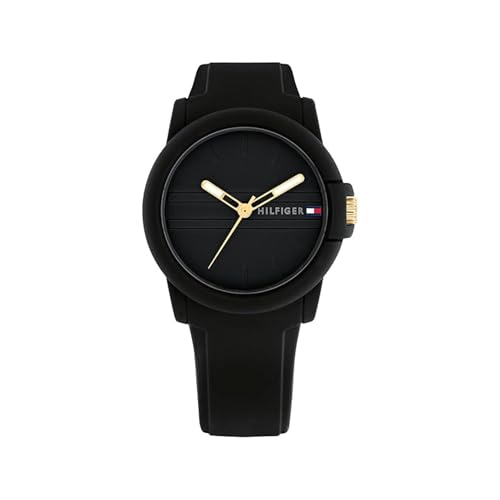 Tommy Hilfiger Sport Watch for Women - Casual 3H Wristwatch for Her - Silicone Strap - Water Resistant up to 3 ATM/30 Meters - Premium Fashion for Everyday Wear - 36mm