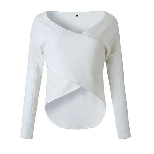 Kabxryaclo Pull pour femme grande taille Cover