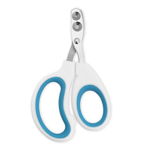 VONJUMA Coupe Griffes À 2 Trou Pour Chat Professionnel Trou Conique Coupe Ongle Chat Coupe Ongle Pour Chiot Lapin Oiseau Et Petits Animaux Simple À Utiliser...