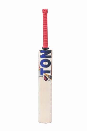 Image of SS TON Reserve Edition Size-5 KW Bat, 900 Grams, Lightweight for Youths, Durable Willow for Tennis Ball, Strong Grip, Shock Absorption, Best for Cricket Practice
