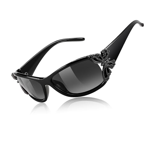 FEISEDY Polarized Y2K Butterfly Sunglasses (UV400)