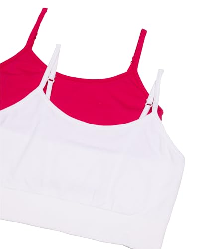Maidenform Girls' Comfort Brami Bralette, 2 Pack2