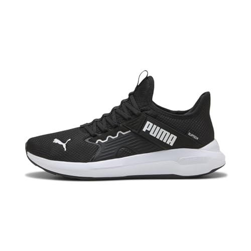 PUMA SOFTRIDE ENZO 5 Slip Tech Straßenlaufschuh, Unisex, Schwarz, Weiß, Schwarz, 9.5 UK – Ansicht 6